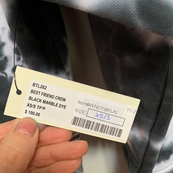 ❗️SOLD❗️Brunette the Label Best Friend Crew - Picture 6 of 8